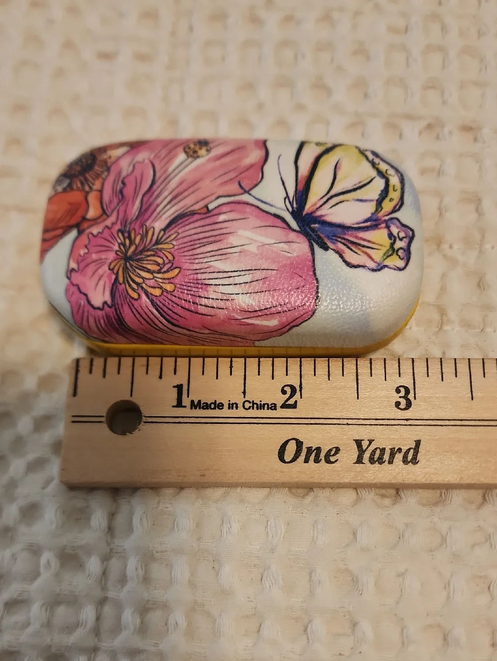 Brighton Bloom Baby Bloom Contact Lens Earpods Case Pink Butterfly Floral